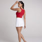 Top Cropped K Vermelho