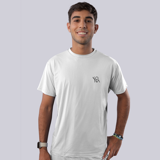 CAMISETA MASC BASIC25 BRANCA