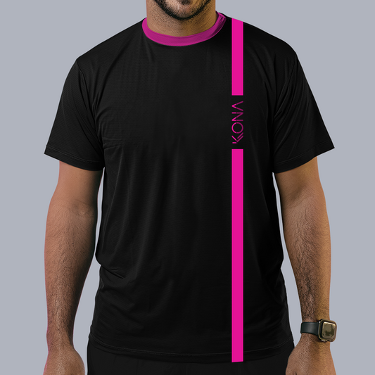 Camiseta Kolors Masc Preta com Faixa 2023