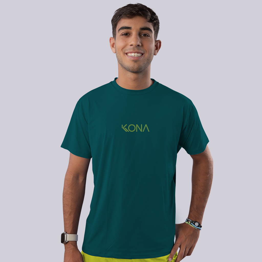 CAMISETA MASC KOLORS25 VERDE BOTANICO