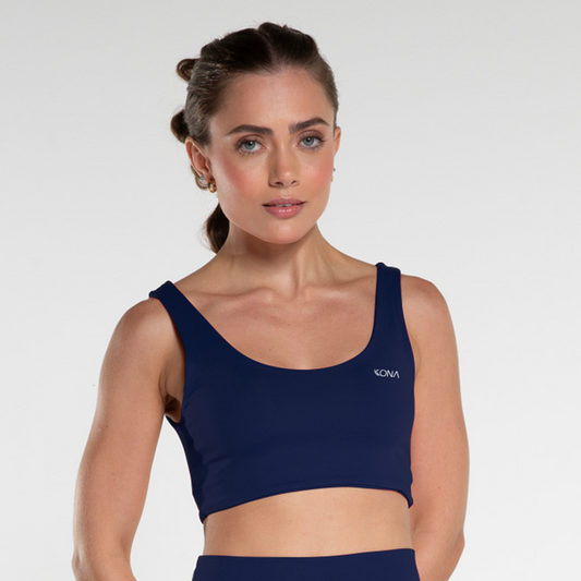 Top Regata Azul Marinho