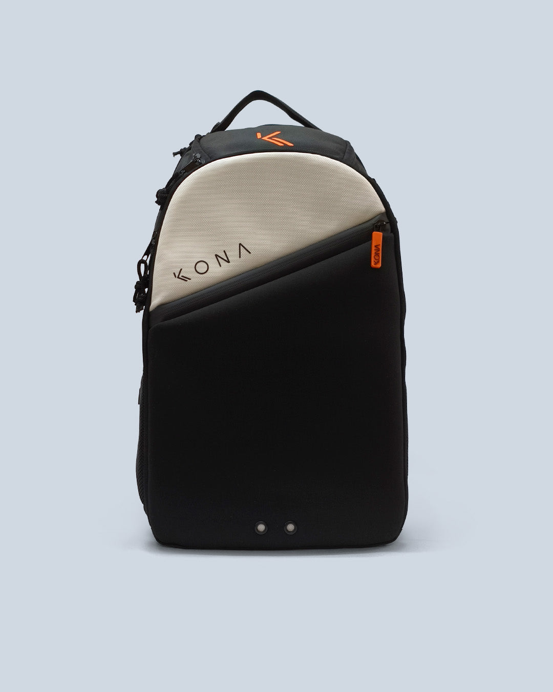 Mochila PRO New Kona - Preto com Laranja