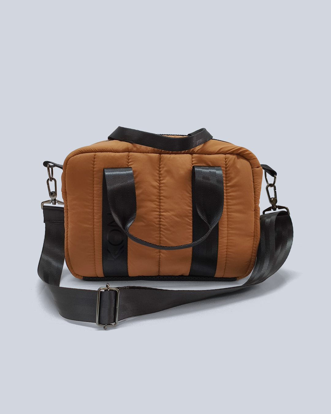 Bolsa Puffer P KONA - Caramelo