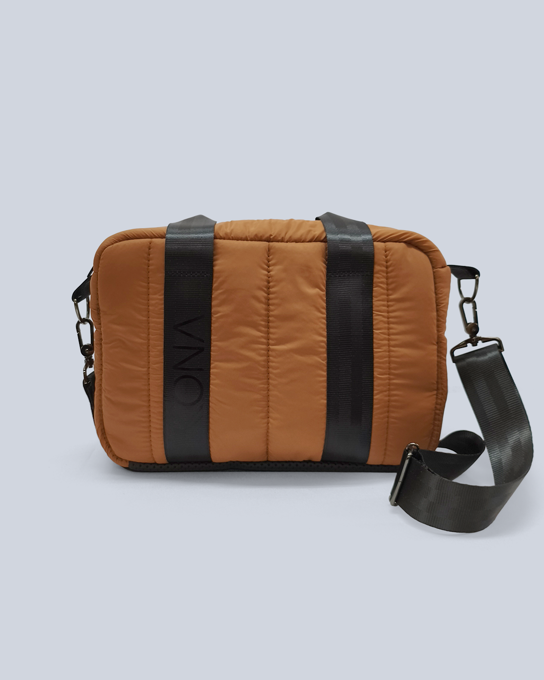 Bolsa Puffer P KONA - Caramelo