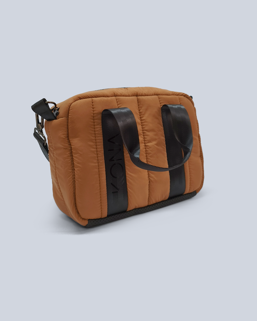 Bolsa Puffer P KONA - Caramelo