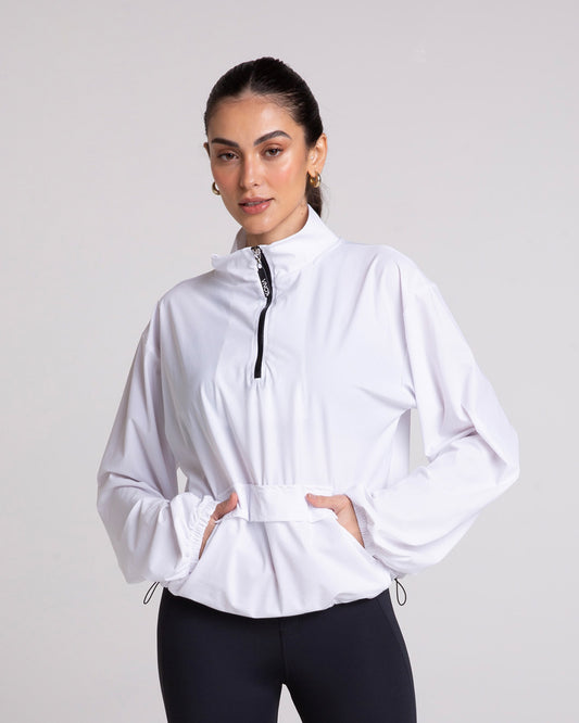 Casaco Canguru Valley Fem Branco