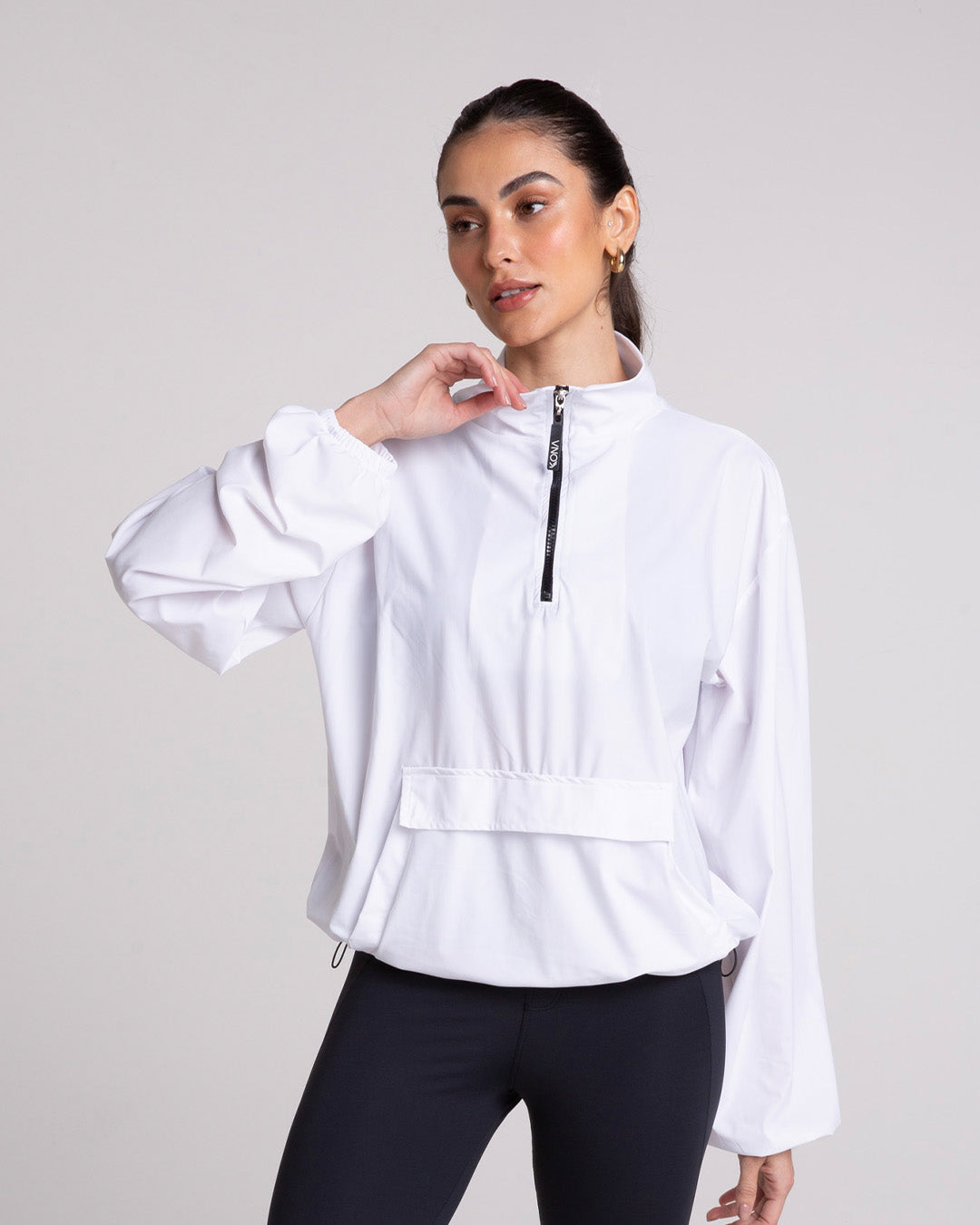 Casaco Canguru Valley Fem Branco