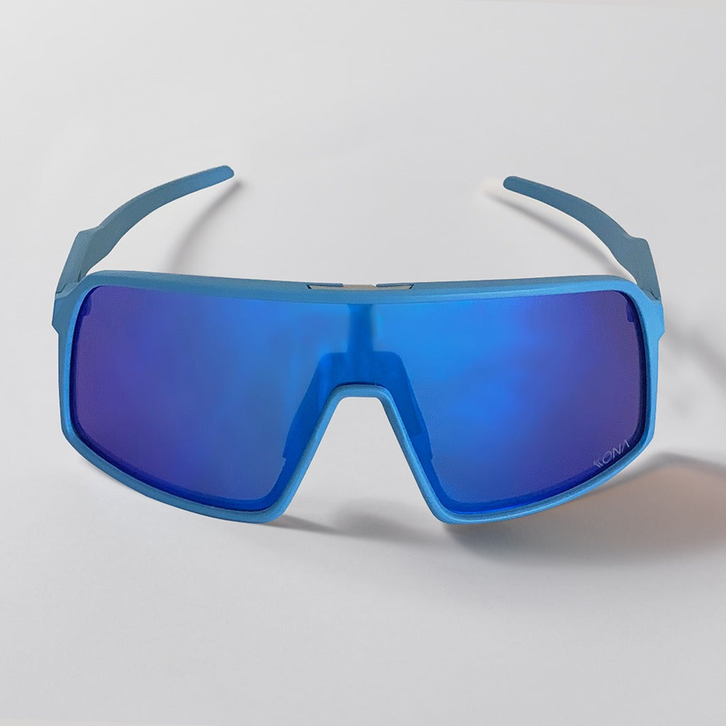 Óculos de Sol Esportivo Kona Sunset Azul Lente Azul